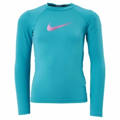 Nike Swoosh  Long Sleeve Hydro Aquamarine*Nike Swim Best
