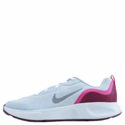 Wearallday Big Kids' Shoe Pure Platinum/smoke Grey-pink*Nike New