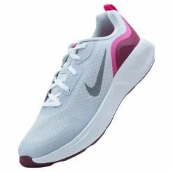 Wearallday Big Kids' Shoe Pure Platinum/smoke Grey-pink*Nike New