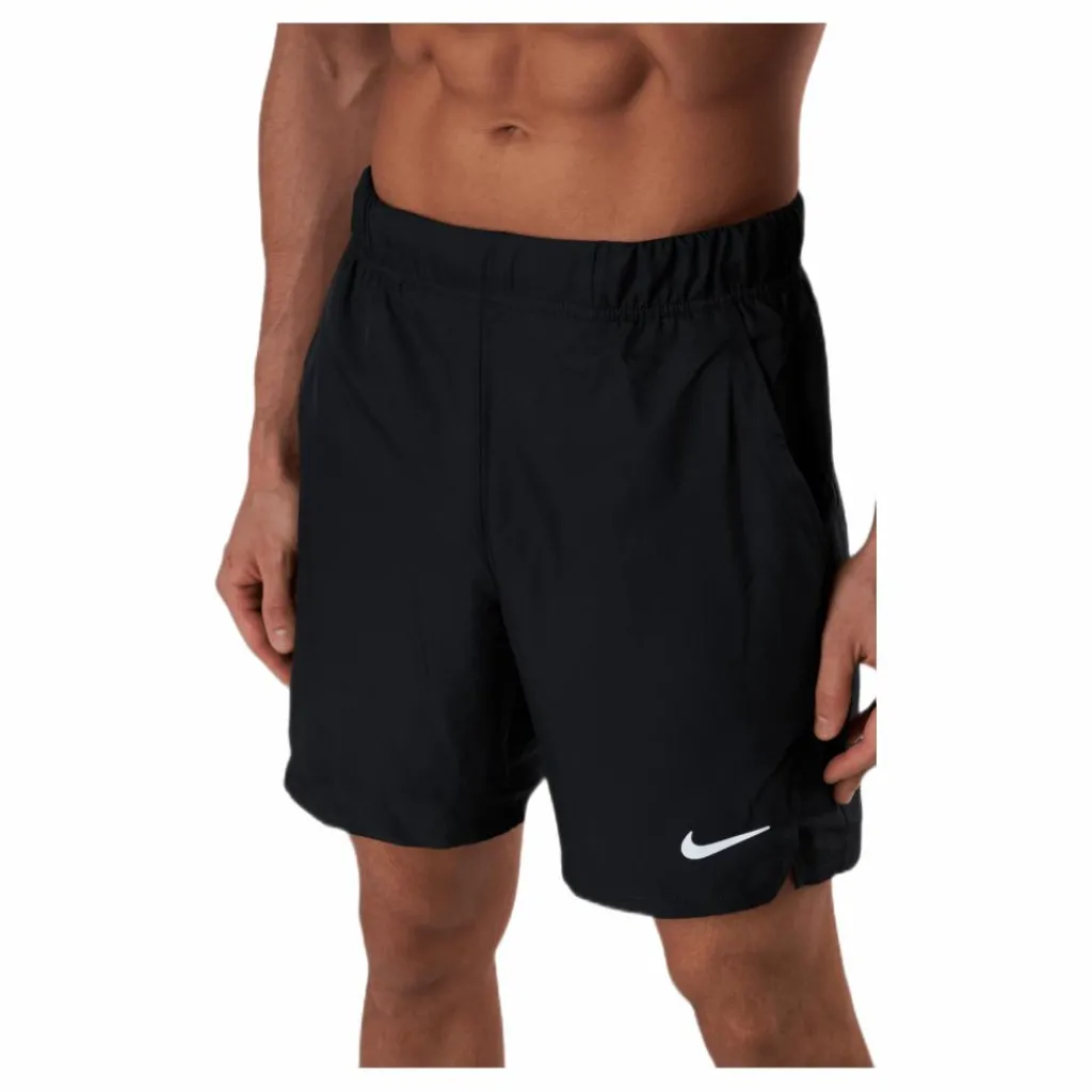 Nike Court Dri-FIT Victory Men's 7" Tennis Shorts BLACK/WHITE Svart Outlet