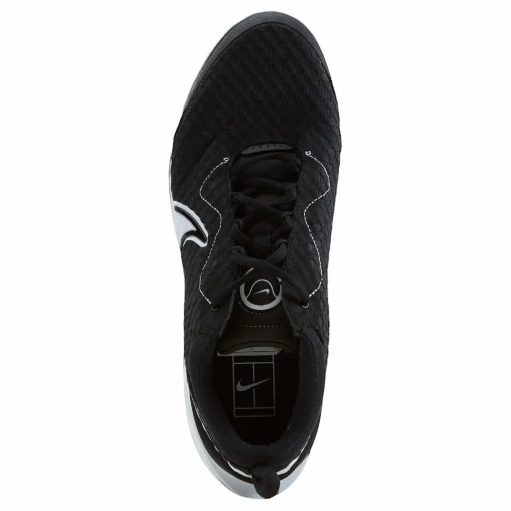 Nike court Zoom Pro Men's Hard Black/white Svart och Vit Outlet