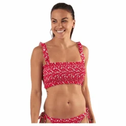 Pieces Nikita Bikini Bra Top Red Röd Online