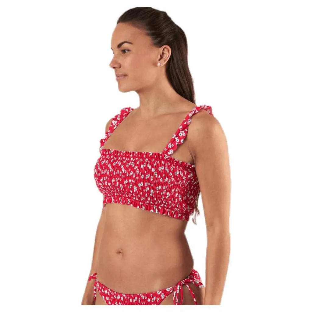 Pieces Nikita Bikini Bra Top Red Röd Online