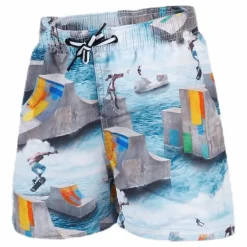 Molo Niko Swim Shorts Blue Blå