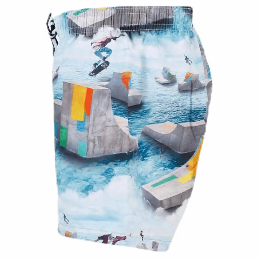 Molo Niko Swim Shorts Blue Blå