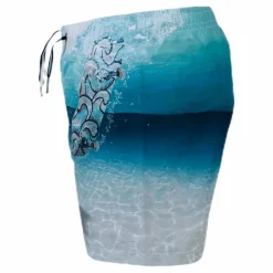 Niko Swim Shorts Turquoise*Molo Discount