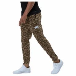 FRONTIER Nixon Sweatpants Patterned/Beige Mönstrad och Beige New