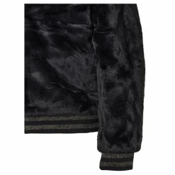 Name It Nkfmanette Faux Fur Bomber Jac Black Svart Online