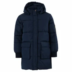 Nkfmuso Long Puffer Jacket Cam Dark Sapphire*Name It Outlet