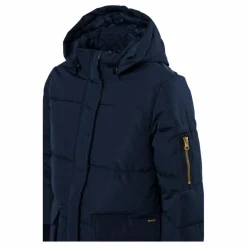 Nkfmuso Long Puffer Jacket Cam Dark Sapphire*Name It Outlet