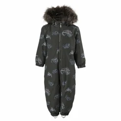Name It Nmmsnow10 Suit Truck Fo Noos Olive Night Svart Discount