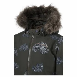 Name It Nmmsnow10 Suit Truck Fo Noos Olive Night Svart Discount