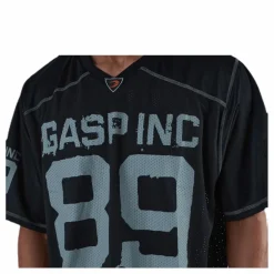 GASP No1 Football tee Black Svart Outlet