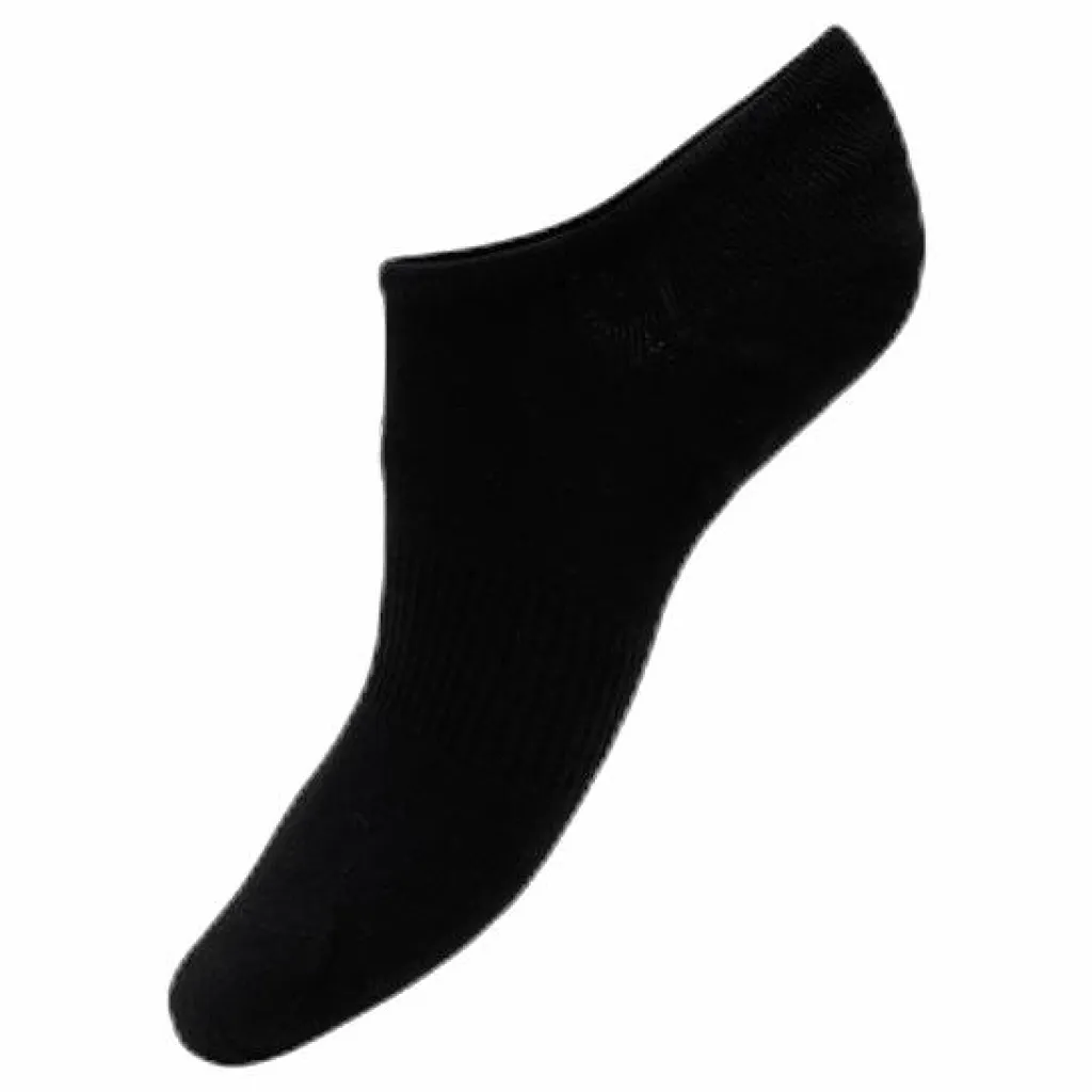 Norfolk No Show Socks - Leo 2-Pack Black Svart Sale