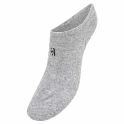No Show Socks - Leo 2-Pack Grey*Norfolk Online