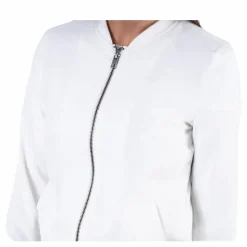Nova Lux Bomber Jacket Solid 8 White*Only Clearance
