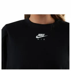 Nike Nsw Air Crew Plus Black Svart Discount