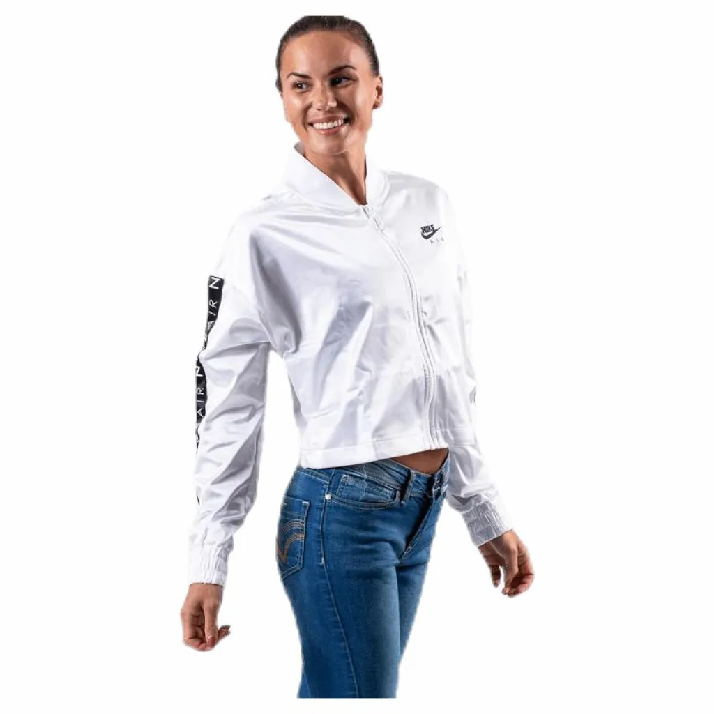 Nike Nsw Air Satin Track Jacket White Vit Online