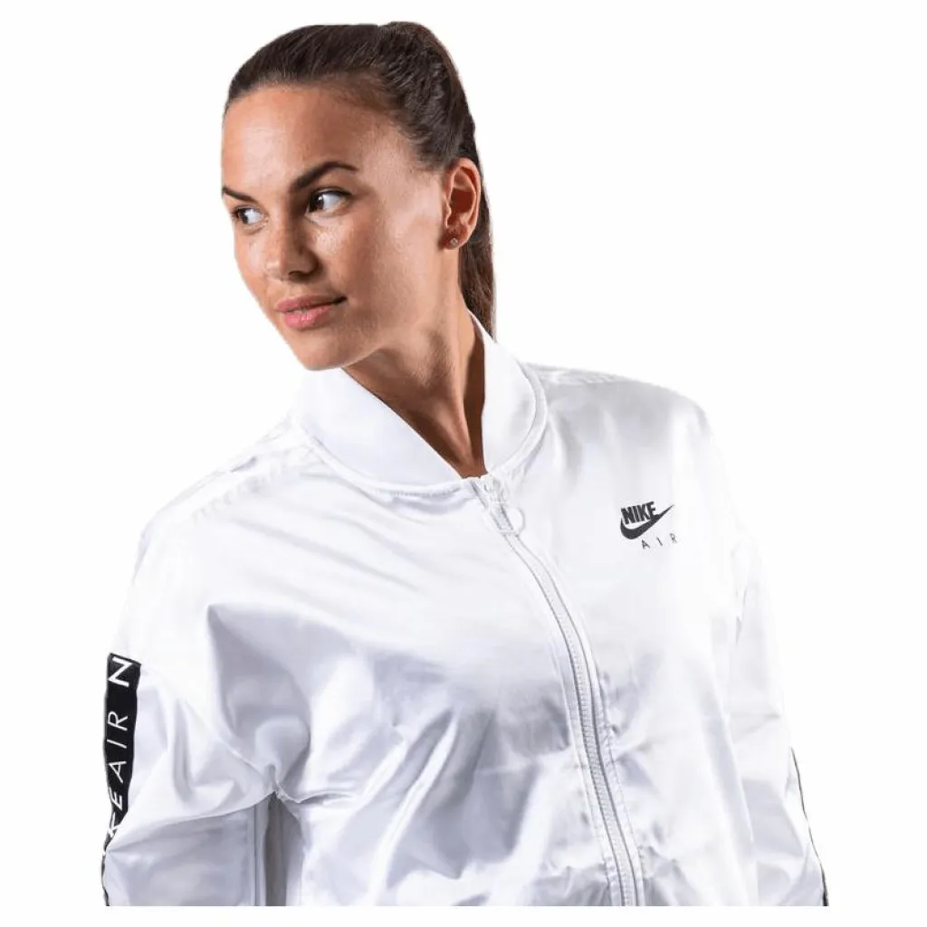 Nike Nsw Air Satin Track Jacket White Vit Online