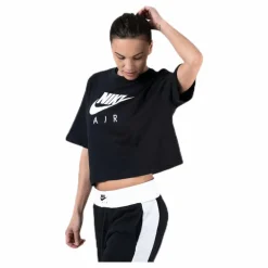 Nsw Air Ss Top Black*Nike