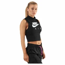 Nike Nsw Air Tank Mock White/Black Svart Outlet