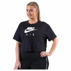 Nsw Air Top Ss Plus Black*Nike