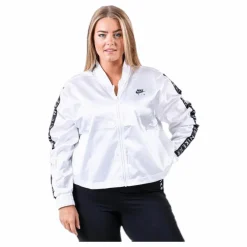 Nsw Air Track Jacket Satin Plus White*Nike Outlet