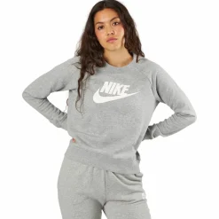 Nsw Essential Crew Hbr White/Grey*Nike Outlet
