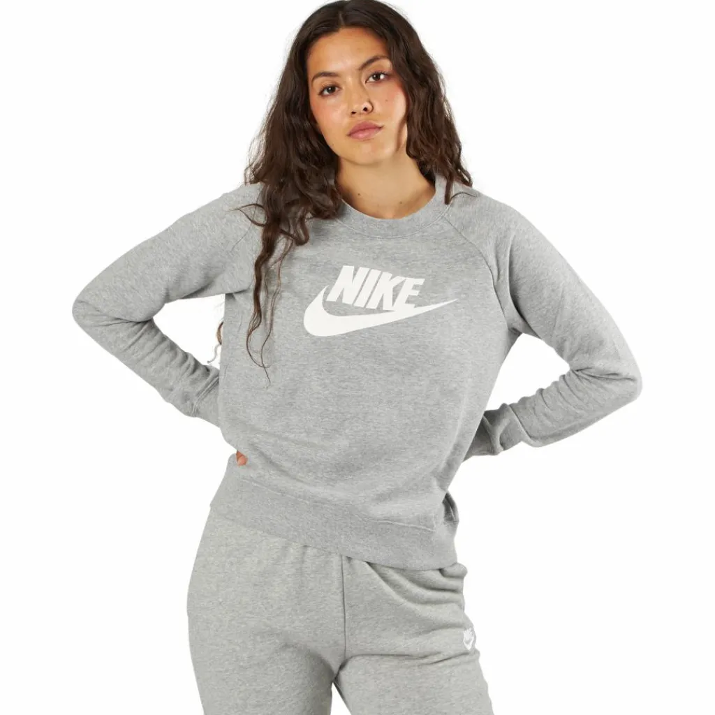 Nsw Essential Crew Hbr White/Grey*Nike Outlet