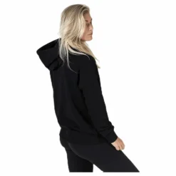 Nike Nsw Essential Hoodie White/Black Svart Clearance