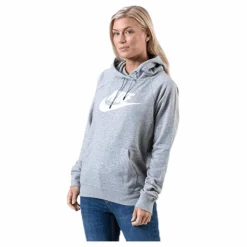 Nsw Essential Hoodie White/Grey*Nike Outlet