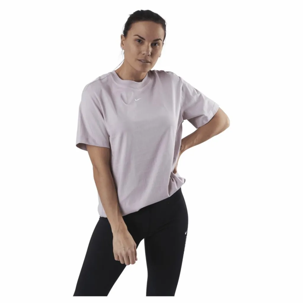 Nike Nsw Essential Top Ss Bf Beige Vit Clearance