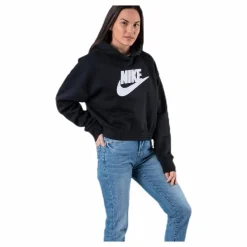 Nsw Fleece Hood Black*Nike Outlet