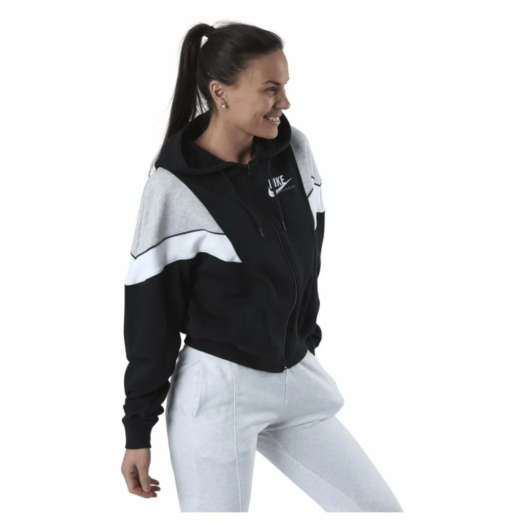 Nsw Heritage Fz Flc Black/Grey*Nike New