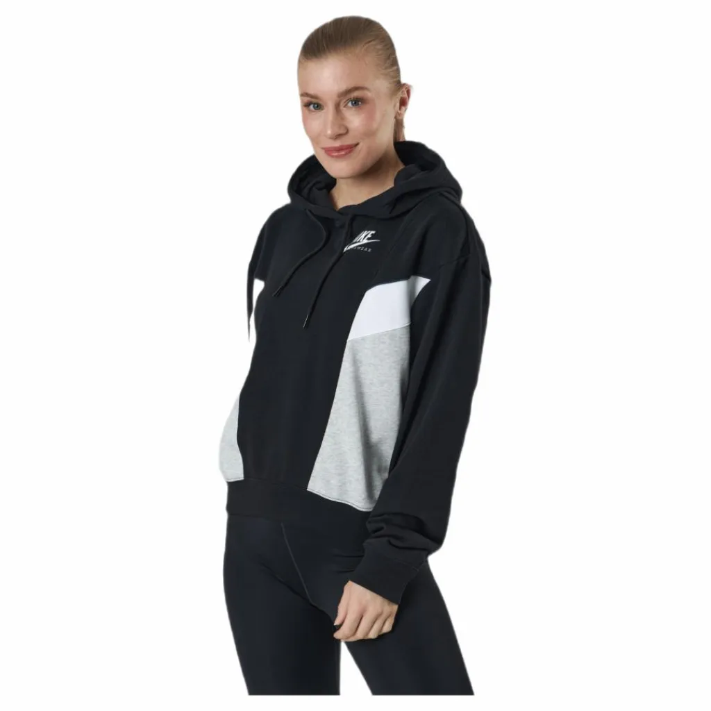Nike Nsw Heritage Hoodie Flc Black Svart New