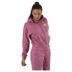 Nike Nsw Hoodie Fz Flc Bb Vrsty Pink Rosa Best