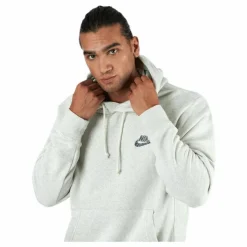 Nike Nsw Hoodie Po Sb Beige Vit Sale