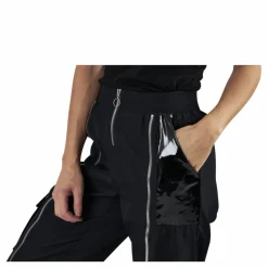 Nike Nsw Icn Clsh Pant Wvn Black Svart Best