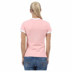 Nike NSW SS Top Ringer Pink/Orange Rosa och Orange Discount