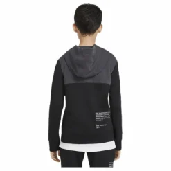 NSW Swoosh Zip Hoodie Junior Black/Grey*Nike Sale