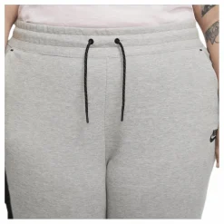 Nike Nsw Tch Flc Pant Plus Grey Grå Clearance