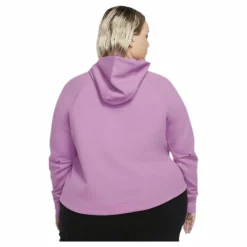 Nsw tch flc wr hoody fz plus Pink*Nike Clearance