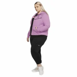 Nsw tch flc wr hoody fz plus Pink*Nike Clearance