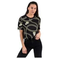 NSW Tee Glam Dunk Croap Black*Nike New