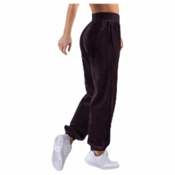 Nike NSW Velour Pant Purple Svart Clearance