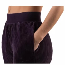 Nike NSW Velour Pant Purple Svart Clearance