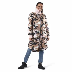 Kari Traa Nyre Parka Pink/Patterned Rosa och Mönstrad Outlet