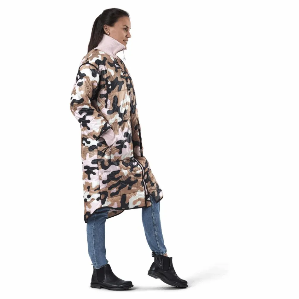 Kari Traa Nyre Parka Pink/Patterned Rosa och Mönstrad Outlet