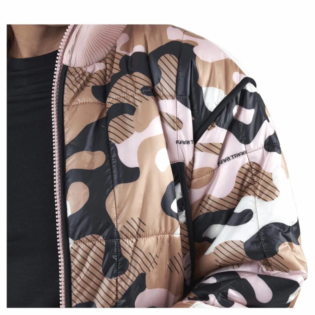 Kari Traa Nyre Parka Pink/Patterned Rosa och Mönstrad Outlet