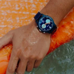 TRIWA Ocean Timer - Deep Blue New